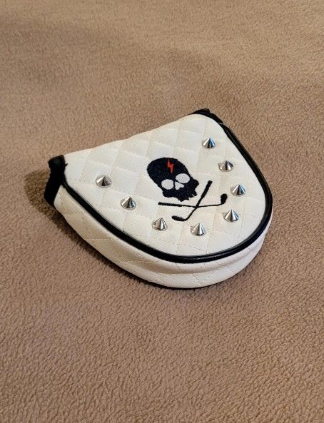 Skull Putter Golf Headcover
