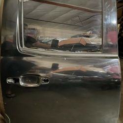 07-13 Silverado Extended Cab Passenger Right Door Chevy Chevrolet Black