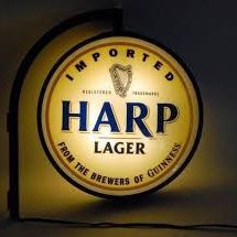 Harp Lager Double Face Globe Sign (2012)