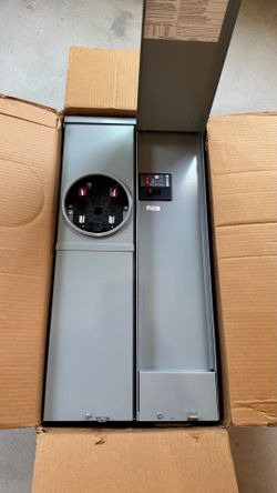 NEW Eaton Cutler-Hammer 200A Meter Main Panel w/ 200A Breaker