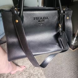 Prada Monogram Large Tote
