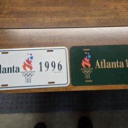 1996 ATLANTA Olympics License Plates