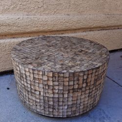 Coconut  Shell Coffee Table