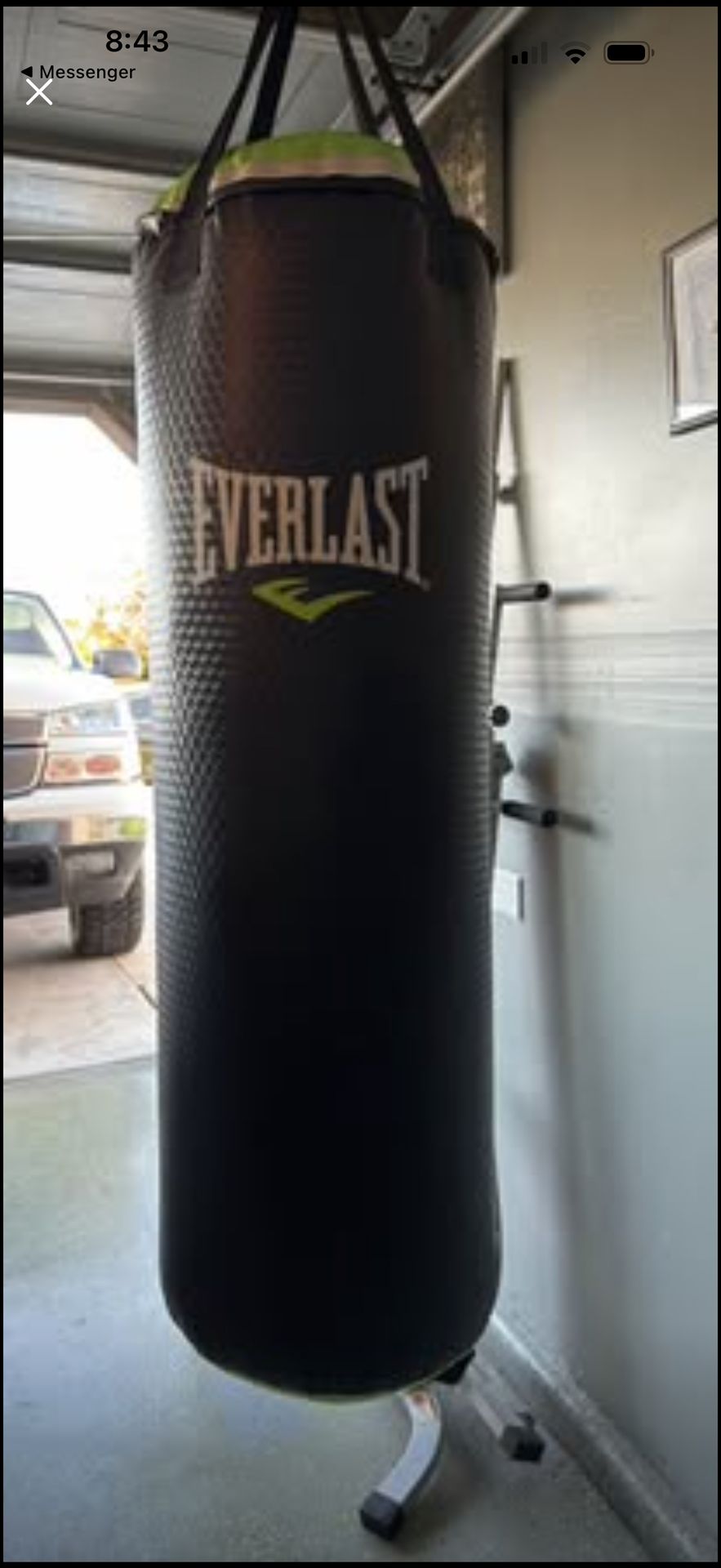 Everlast punching bag