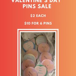 Valentine’s Day Pins