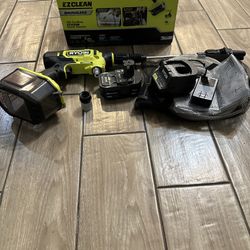 RYOBI ONE+ HP 18V Brushless EZClean 600 PSI 0.7 GPM Cordless Cold Water Power 