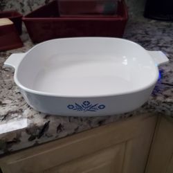 Cornflower Vintage Corningware Dish