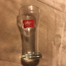 Miller High Life Beer Glass