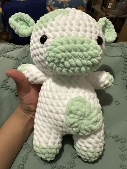 Cow 🐮 Plushie Crochet 🧶 