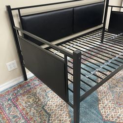 Black Twin Daybed (no Mattress) Delivery Extra 