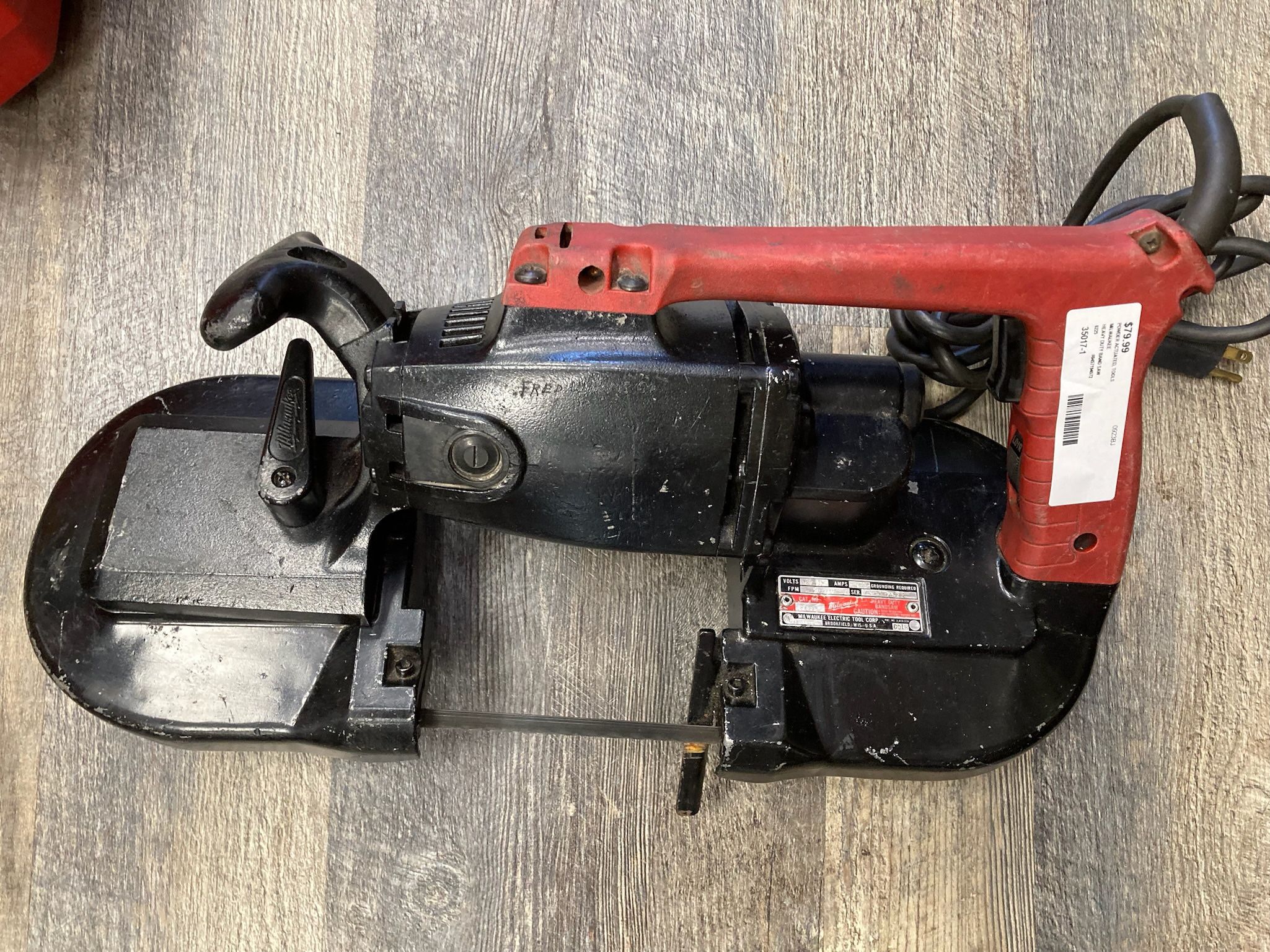Milwaukee 6225 Heavy Duty Band Saw