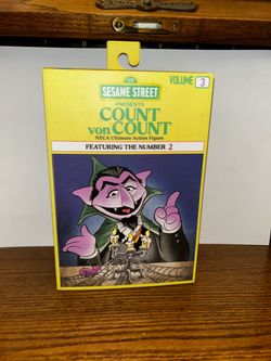 Neca The Count Sesame Street