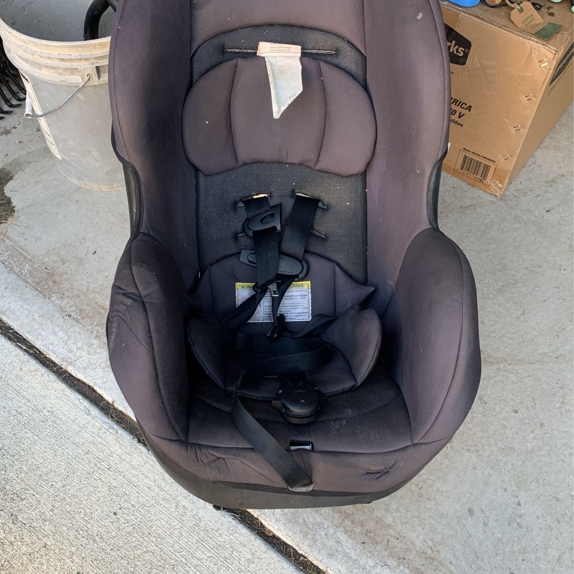 Black Car Seat