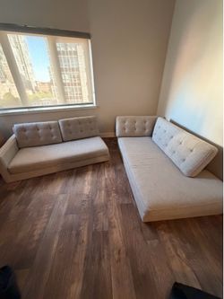 West Elm Drake 2-Piece Bumper Sectional