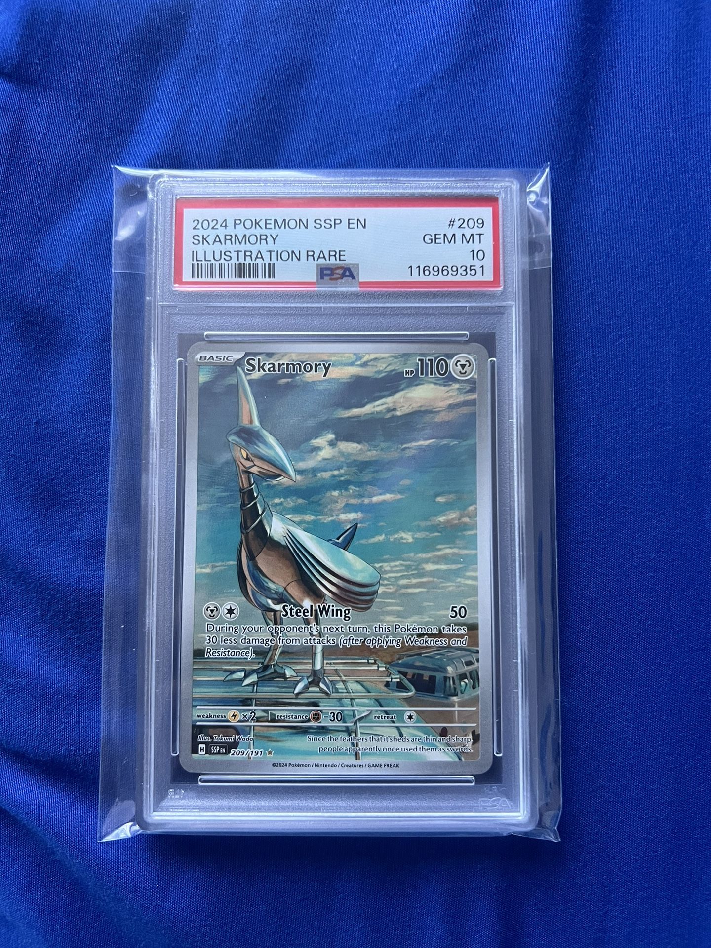 Skarmory IR Psa 10