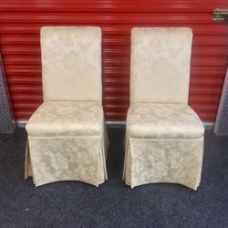 Two Parsons Dining Chairs - Will Deliver