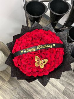 Birthday roses