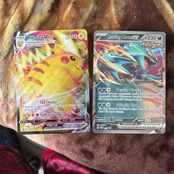  Pikachu Vmax Gigantamax/ Roaming Moon EX 