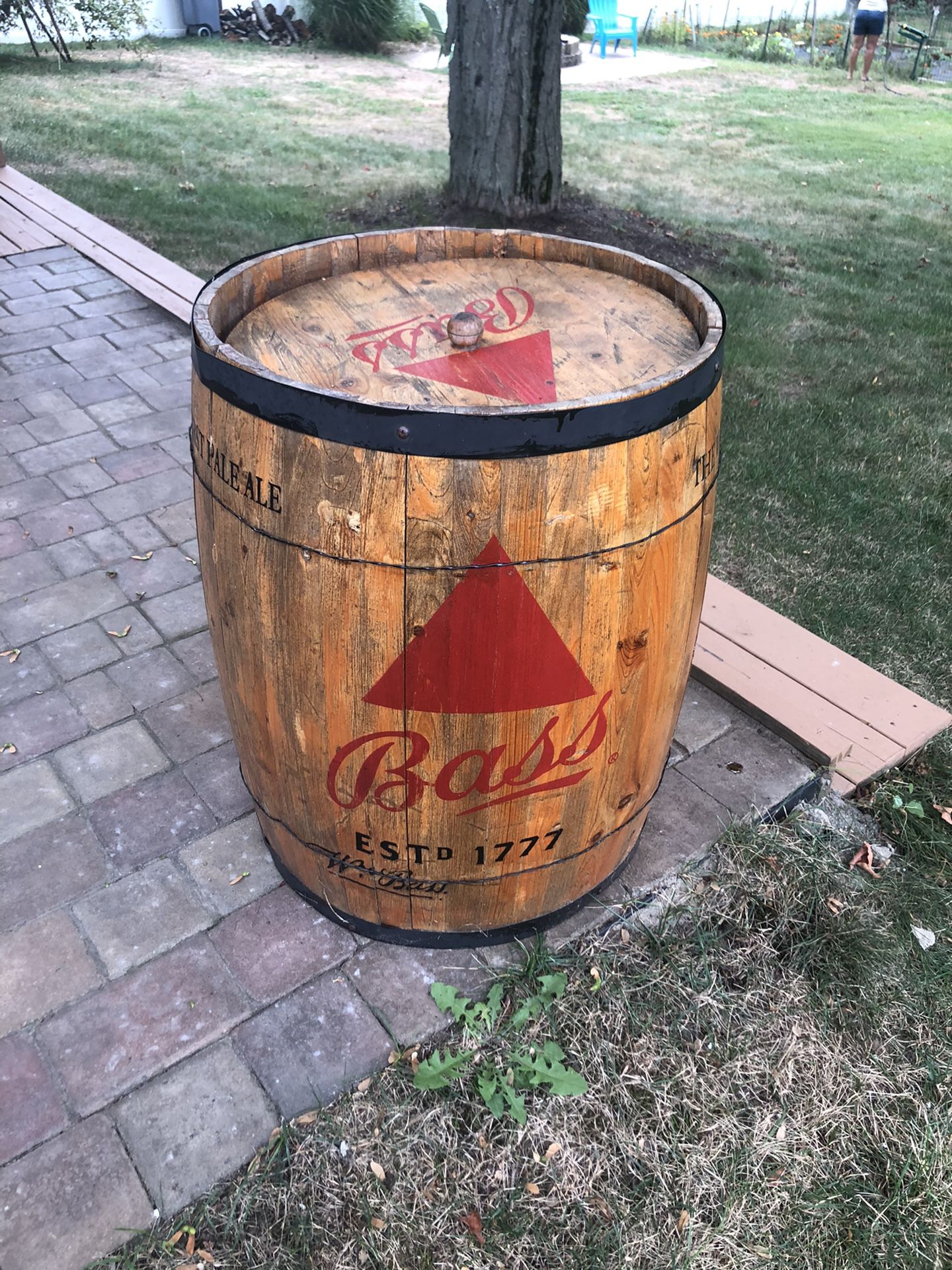 Outdoor Cooler Barrel