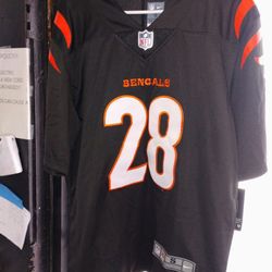 Joe Mixon Nike Bengals Jersey With Tags Size Small New!