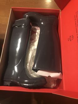 Hunter boots size 8