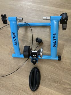 DEUTER Indoor Bike Trainer Portable Foldable Magnetic Bicycle Stationary Stand