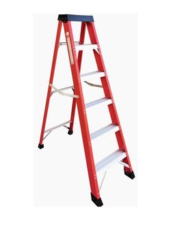 Fiberglass A-Frame Step Ladder