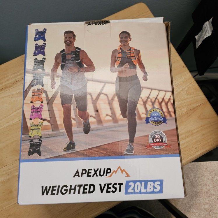 Apexup 20lb Weighted Vest For Sale