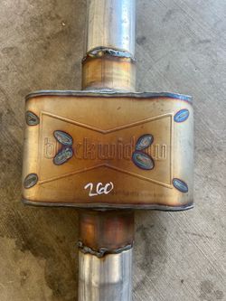 Black widow muffler