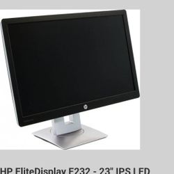 HP E232 HDMI Elite 23’ Monitor  