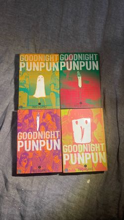 Goodnight Punpun Manga Volumes 1–4 by Inio Asano