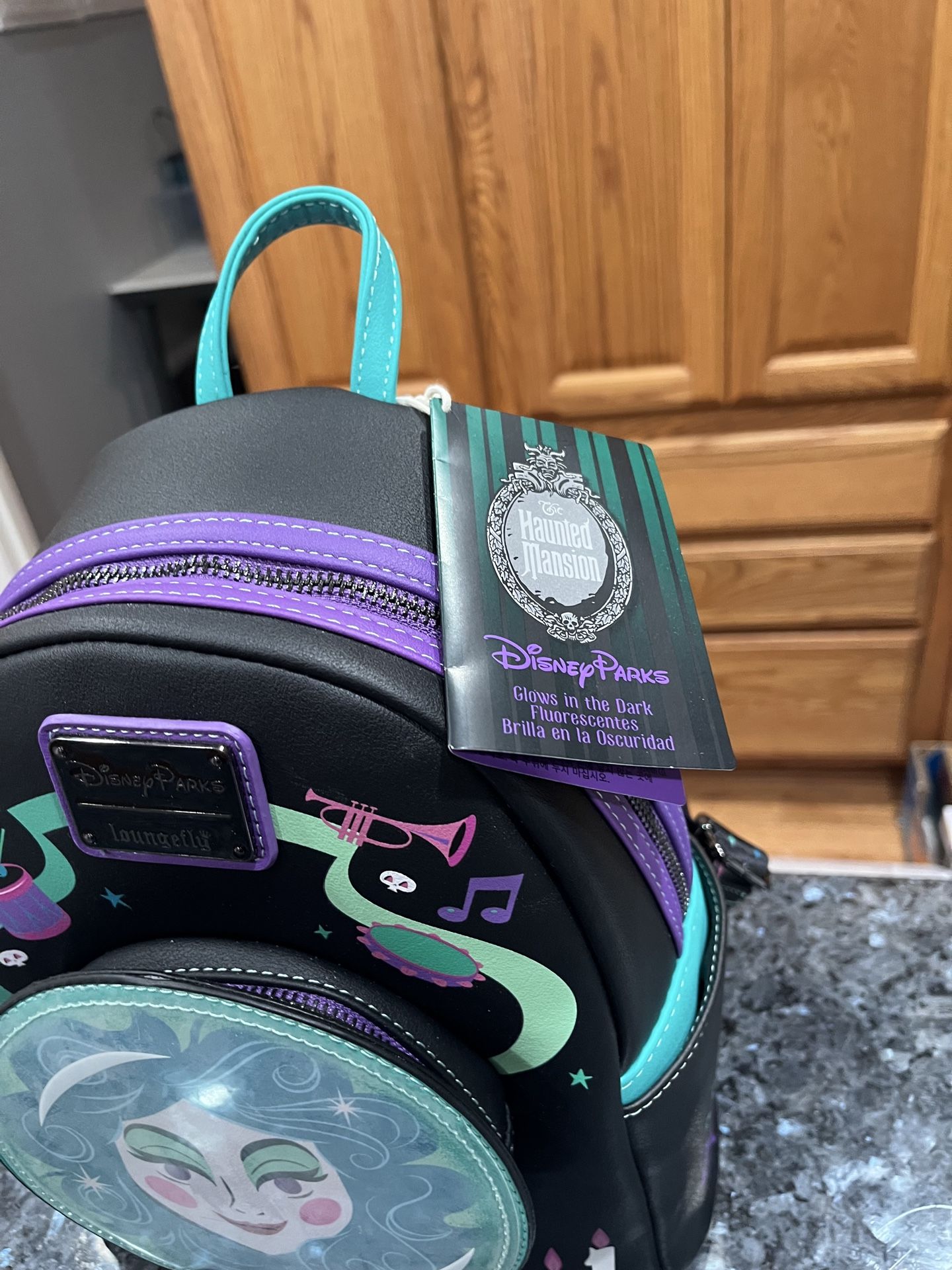 Disney parks Lounge Fly Madame  Leota backpack Loungefly Disney Parks Madame Leota Mini | Mercari main image 2