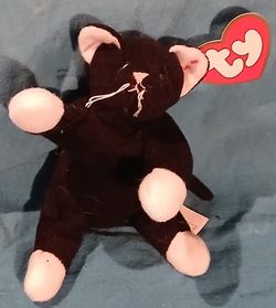 Used 1993 McDonald's TY Beanie Baby Zip the Cat.
