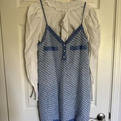 Urban Revivo women’s Knit tweed blue dress set