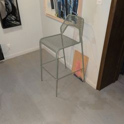 Blue Dot Bar Stool