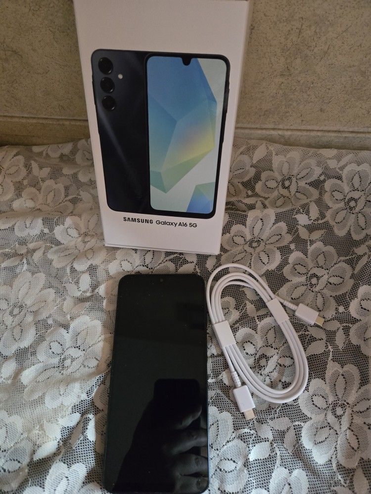 Locked Boost Samsung A16 5G Black Phones