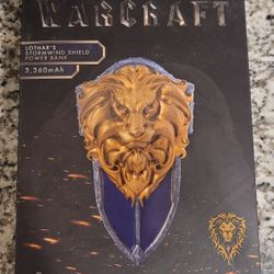 Lothar’s Stormwind Shield Power Bank 3360mAh Warcraft Gamer Edition Limited