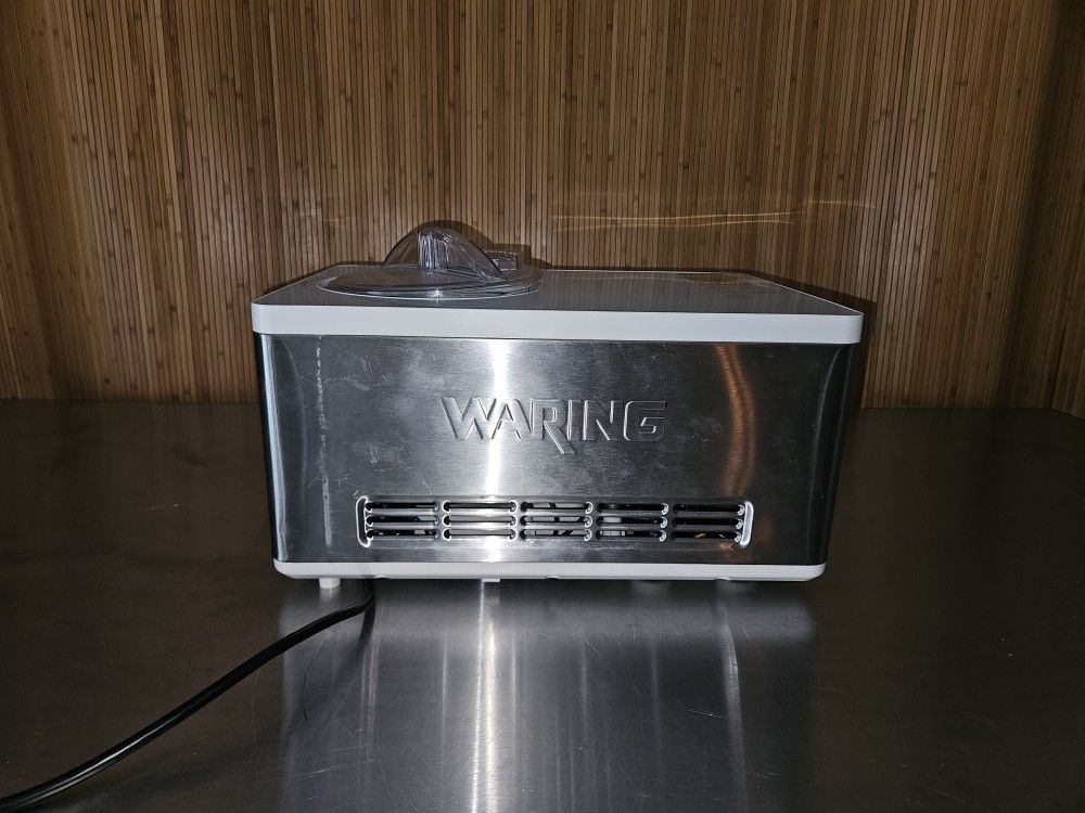 π¨ Waring Commercial Ice Cream Maker β Built-In Compressor / Self-Cooling