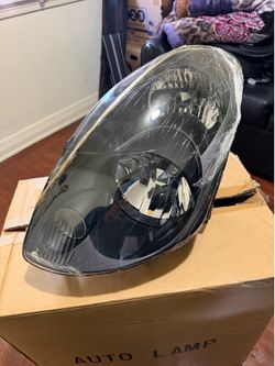 Black headlights (pair) for 2004 g35 sedan
