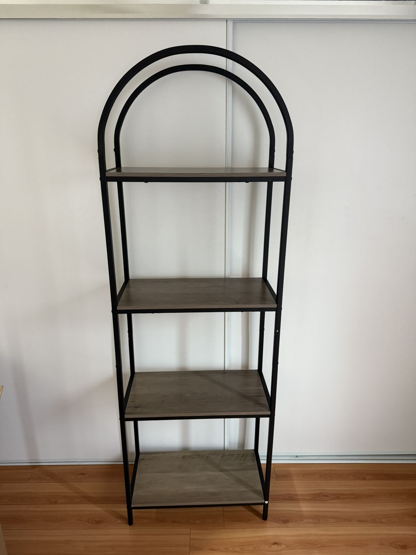 4 Tier Arched Bookcase