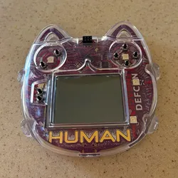 DEF CON 32 Human Badge DC32 Electronic Cat Badge Raspberry Pi RP2(contact info removed)