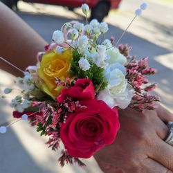 Wrist Corsages Natural Flowers/ Corsages Wedding Quinceañera 