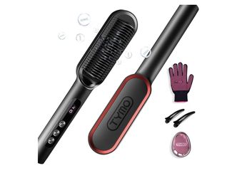 TYMO Ring Plus Ionic Hair Straightener Brush