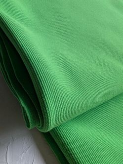 Bright Green Poly-Cotton Fabric – 2yd