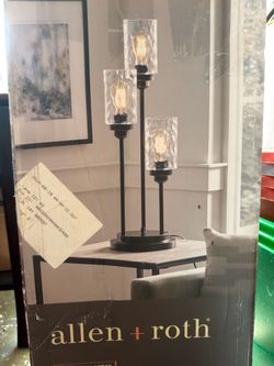 Allen + Roth 3-Light Table Lamp