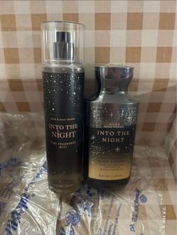 Bath & body works into the night set