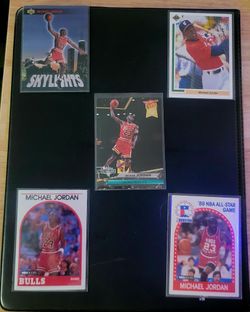 Michael Jordan 5 Card Lot