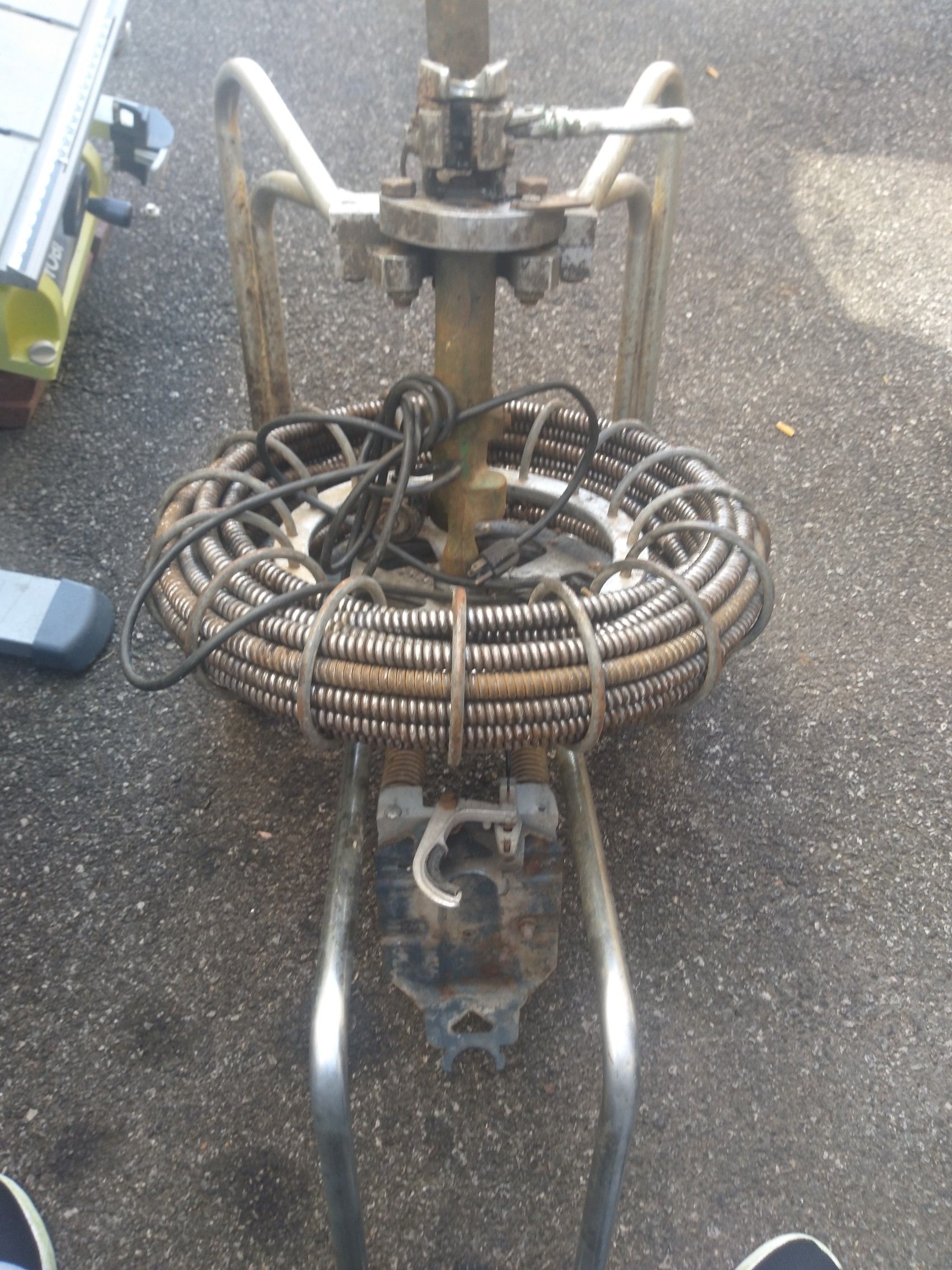Vintage heavy duty plumbing drainage snake for Sale in Cleveland, OH
