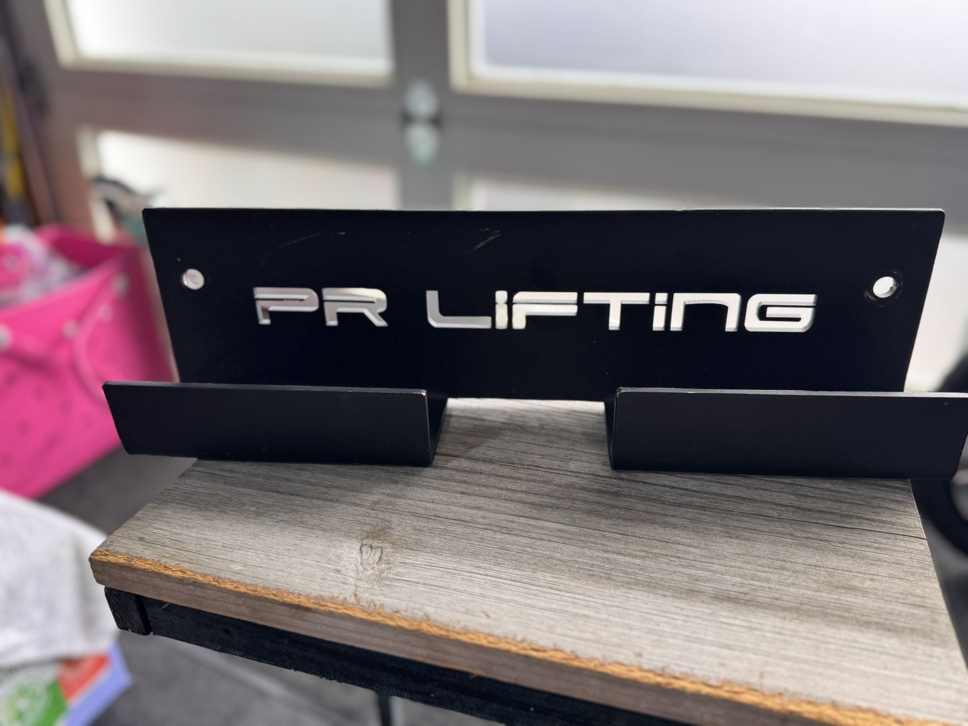 PR Lifting Heavy-Duty Wall Mount Rack Holder – For Benches, Bars & Gym Equipment