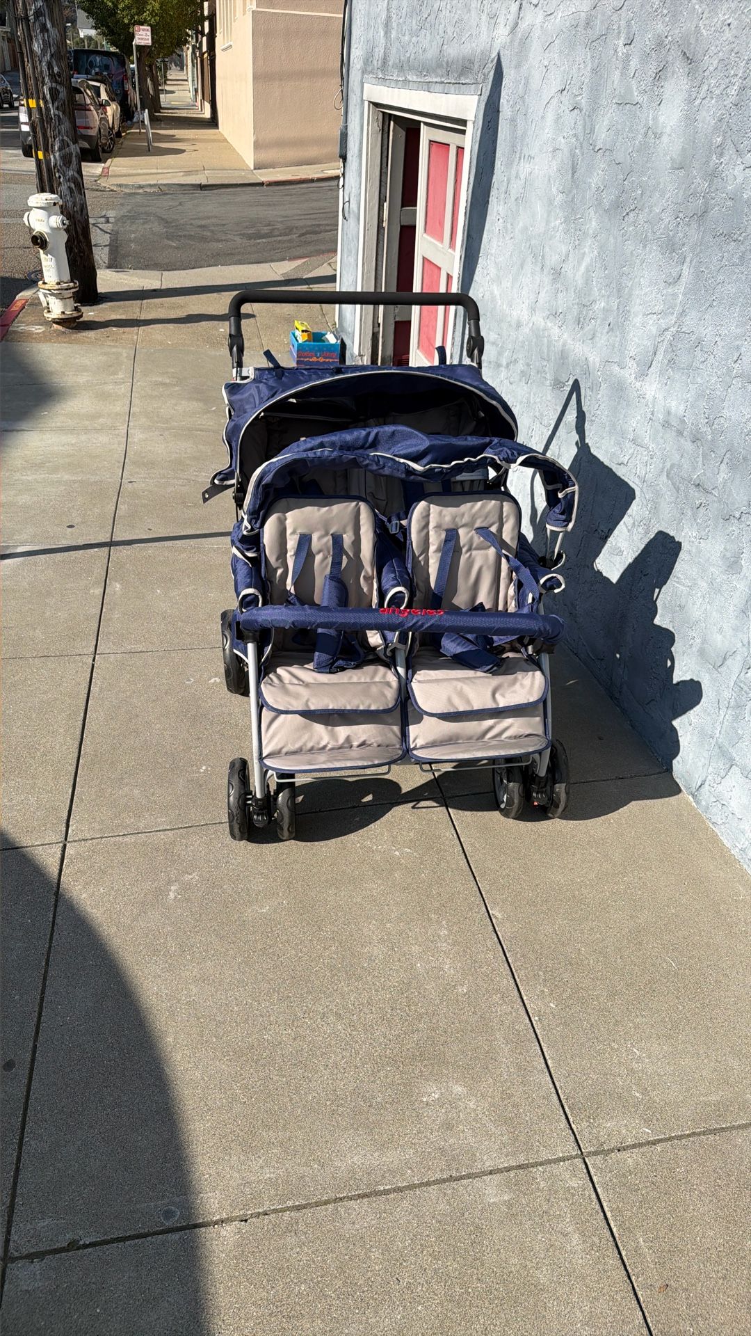 SureStop Folding Bye-Bye Stroller - 4 Passengers